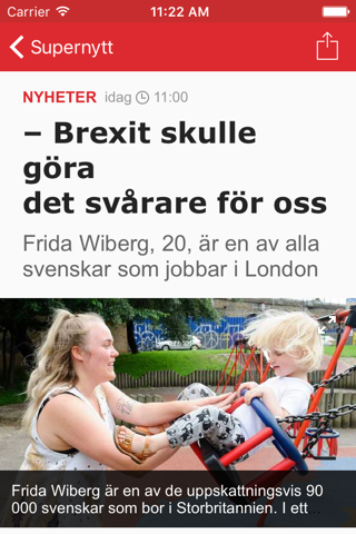 Aftonbladet Supernytt screenshot 3