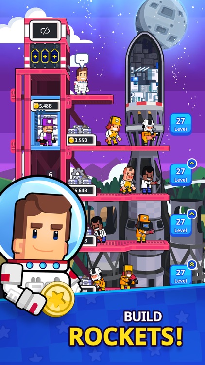 Rocket Star: Idle Tycoon Games