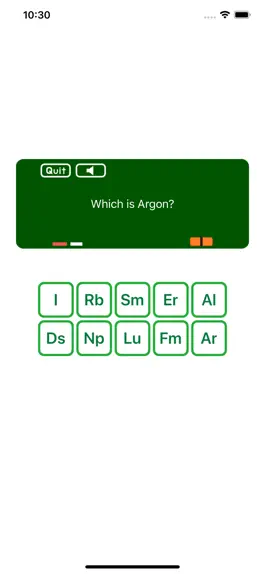 Game screenshot Chemical Elements Quiz mod apk