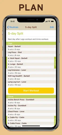 Game screenshot LiftRep: Gym Workout Tracker mod apk