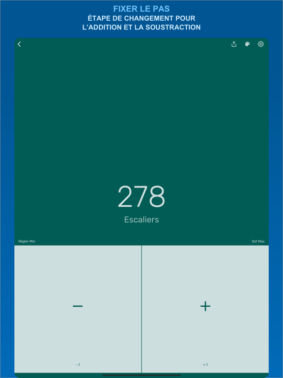 Screenshot #6 pour Compteur - Tally Counter App