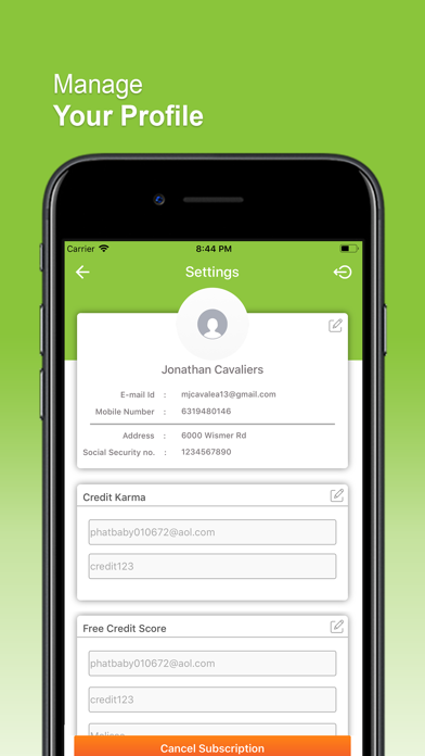 Credit RepairYourself Screenshot