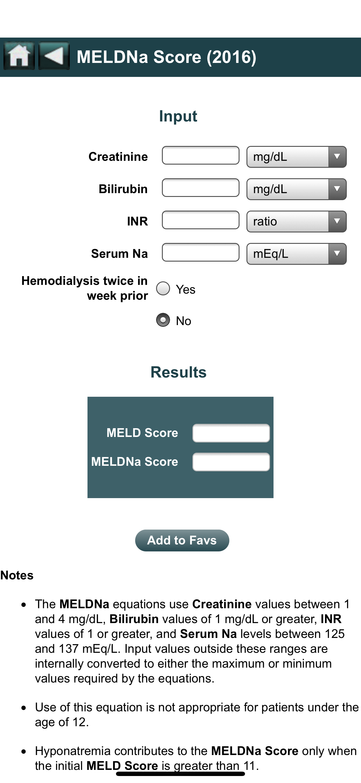 EBMcalc G.I. screenshot 3