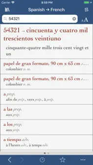 Ultralingua French-Spanish iphone bilder 2
