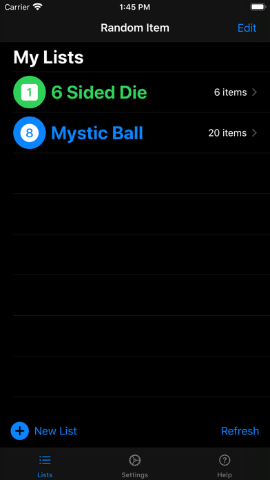 Screenshot #1 pour Random Item