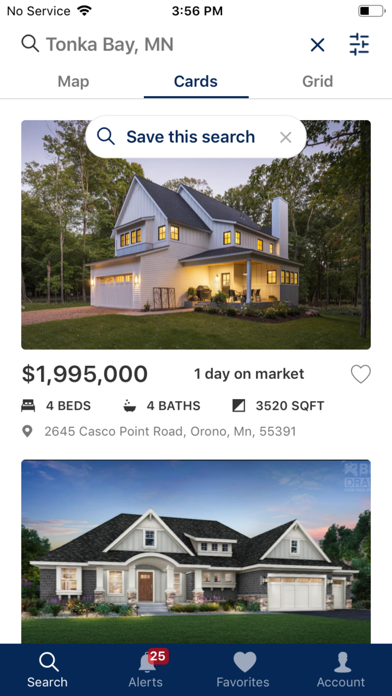 Lake Minnetonka Homes Screenshot