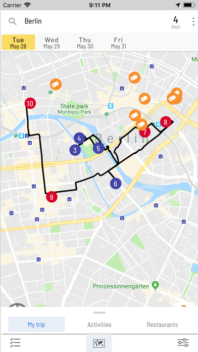Triplan smart travel Screenshot