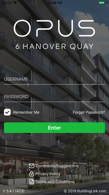 OPUS LIVING Resident App