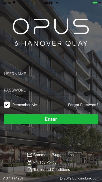 OPUS LIVING Resident App