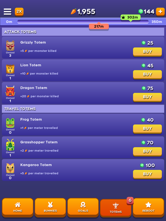 Bunny Launch iPad screenshot