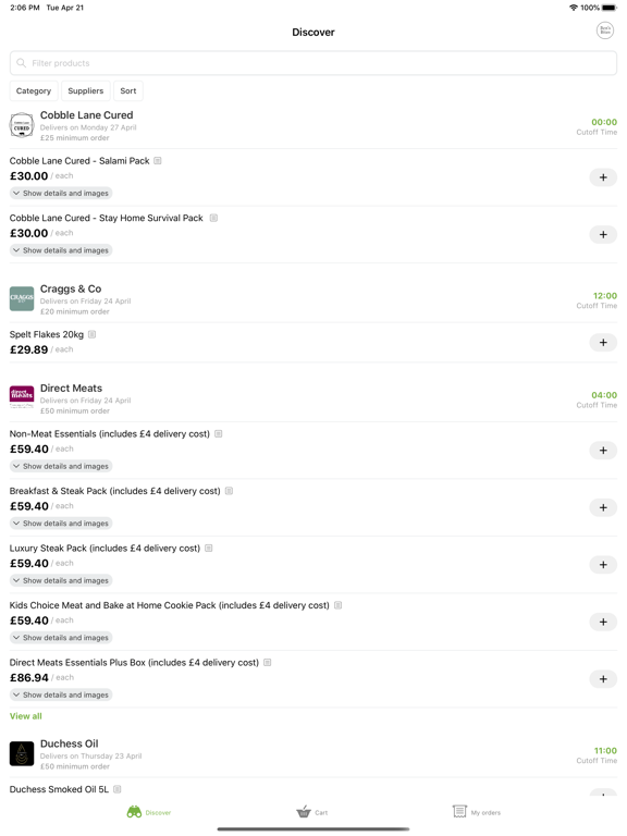 Screenshot #4 pour Foodchain - Great Food Direct
