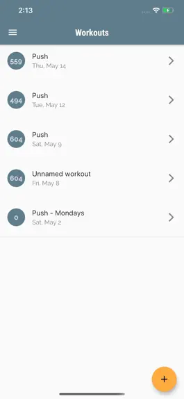 Game screenshot My Workout Tracker apk