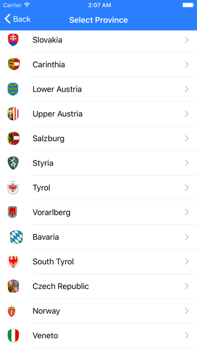 SnowSafe - Lawinen-App Screenshot