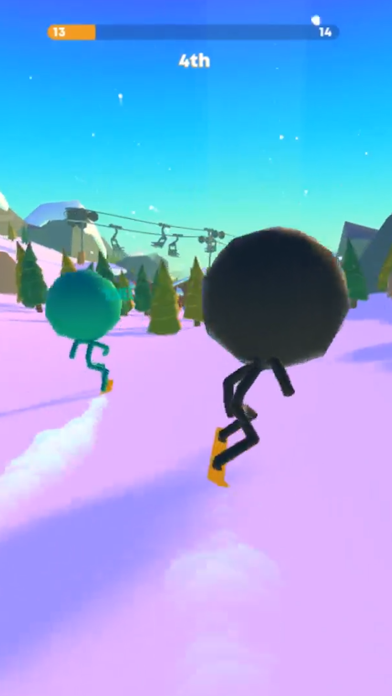 Stickman Snow Ride screenshot1