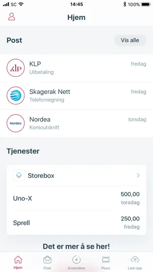 e-Boks.no screenshot 1