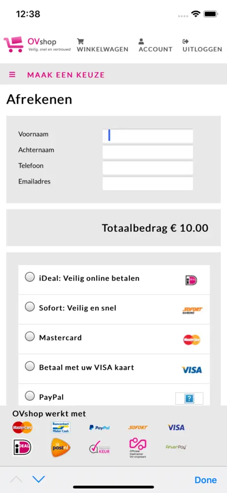 OVshop