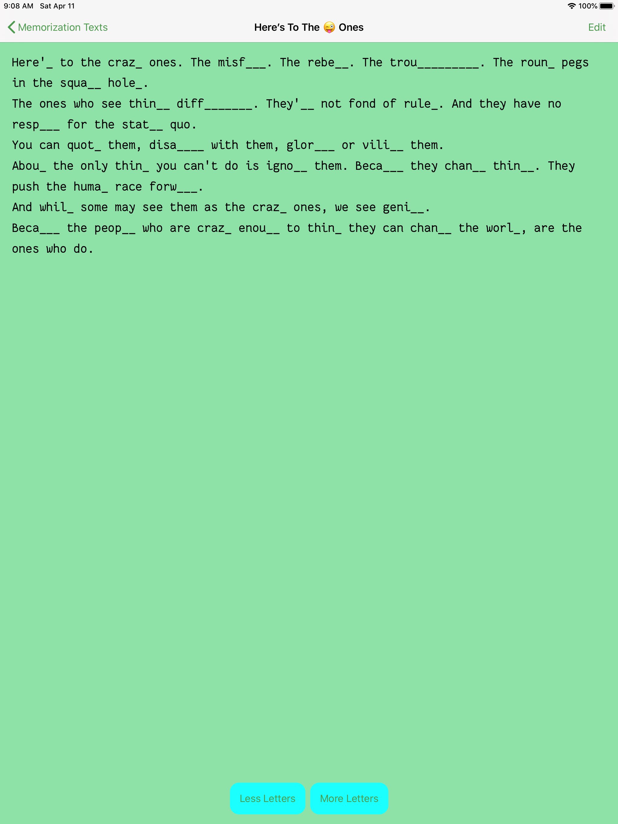 MemoryPie screenshot 5