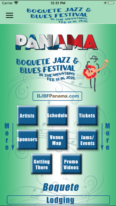 Screenshot #2 pour Boquete Jazz & Blues Festival