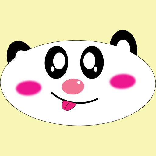 Panda mascot icon