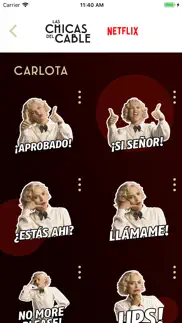 stickers las chicas del cable iphone screenshot 3