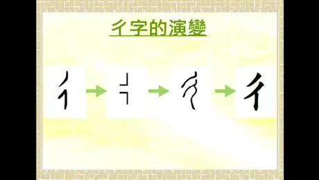 部首真有趣-「彳」