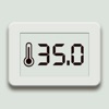 Digital Thermometer + icon