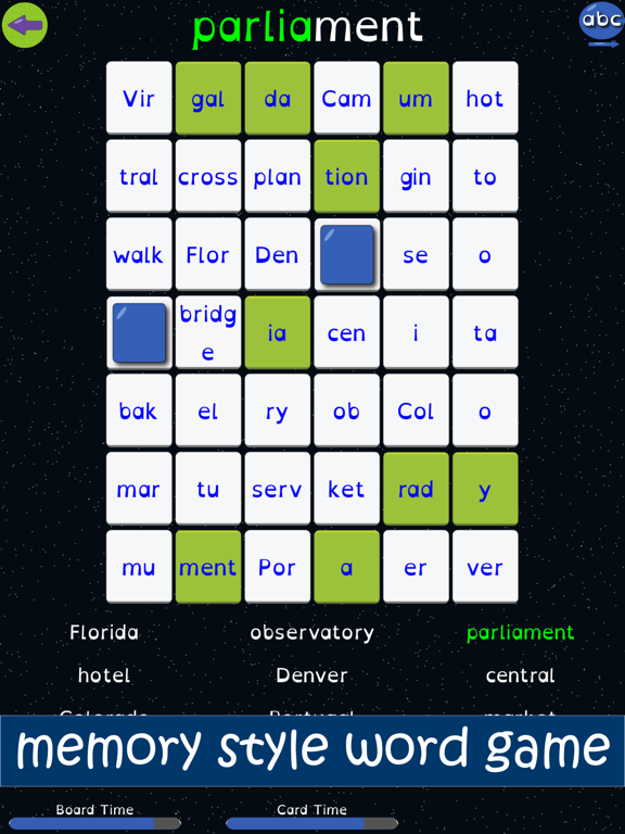 Screenshot #3 for Syllable Word Search - School