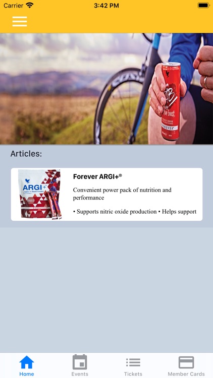 Forever Living Event App