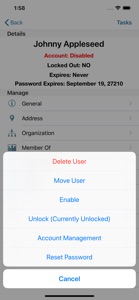 Active Directory Assist Pro screenshot #4 for iPhone