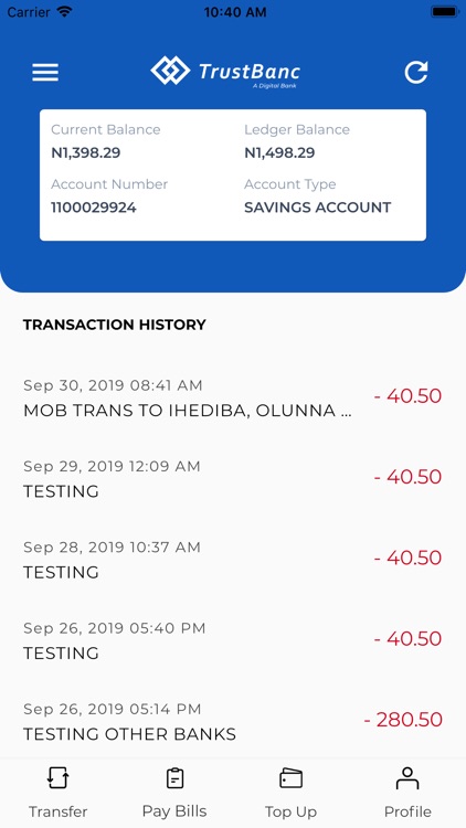 Trustbanc Mobile screenshot-6