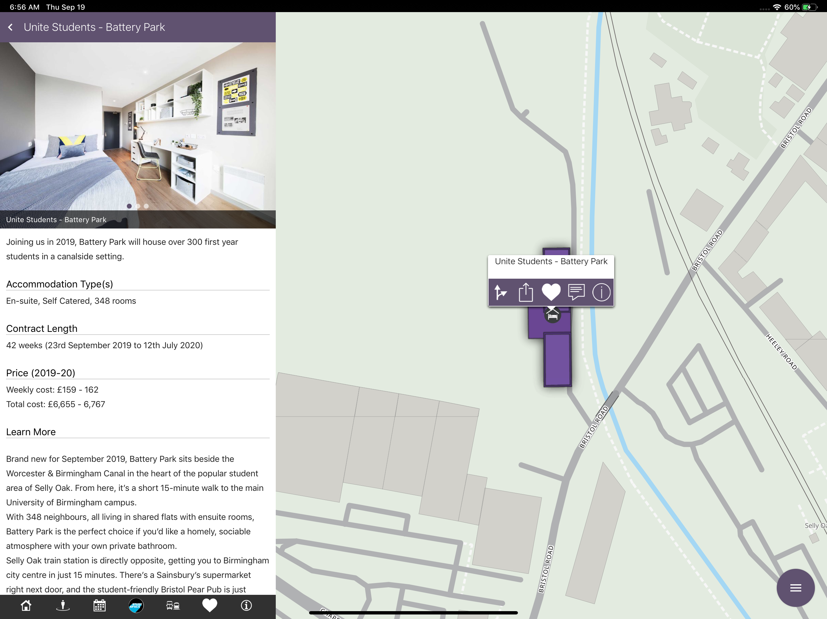 UoB Campus Map