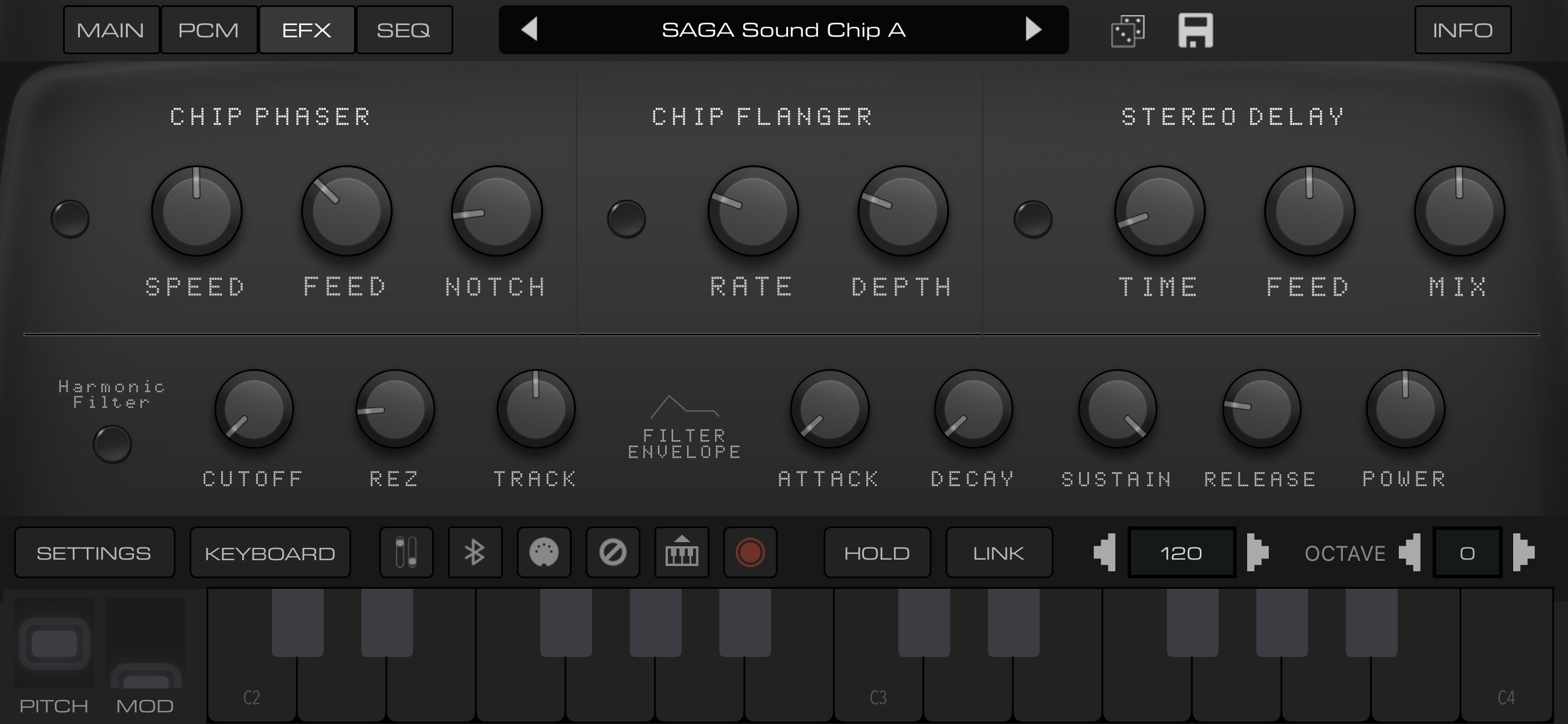 SAGA Synth | 16-Bit Sonic Fun!
