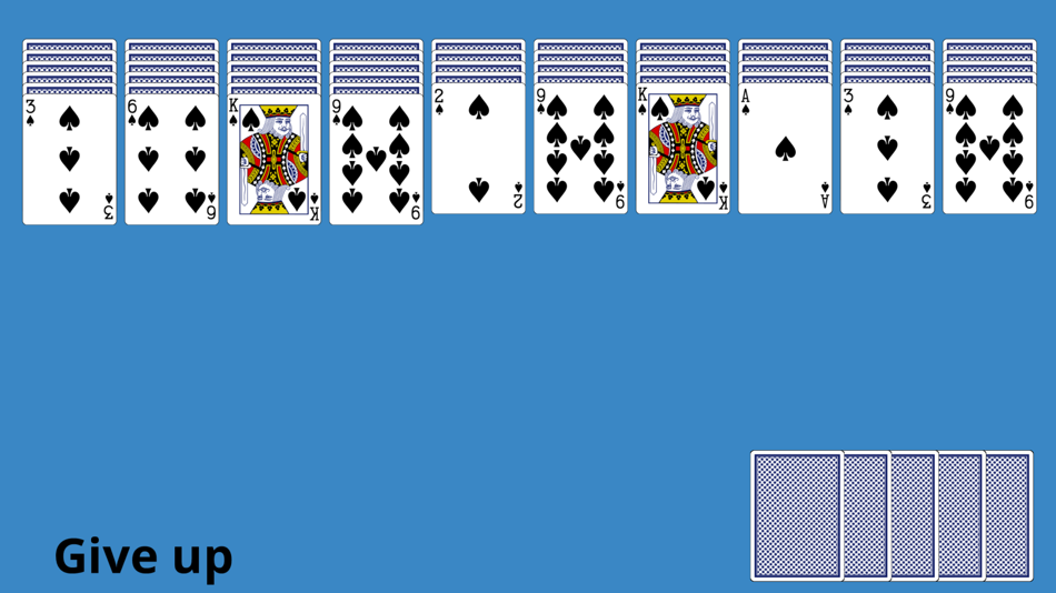 #1. Spider Solitaire Touch (iOS) By: Kevin White