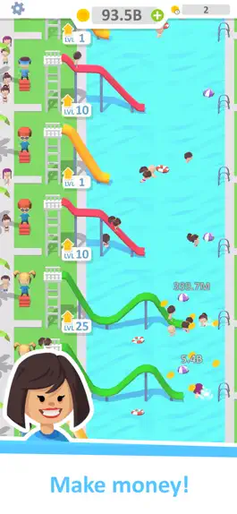 Game screenshot Tycoon Idle Aquapark apk