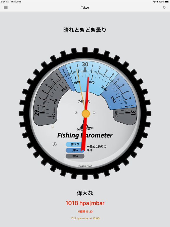 釣りバロメーターのおすすめ画像1