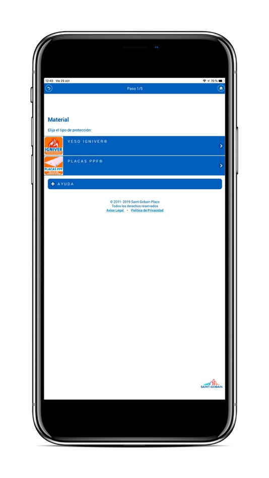 #1. Cálculo del Factor de Forma (iOS) 由: Saint-Gobain
