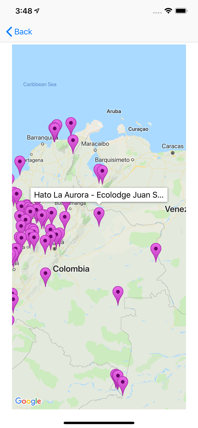 Bird Data Database Browser
