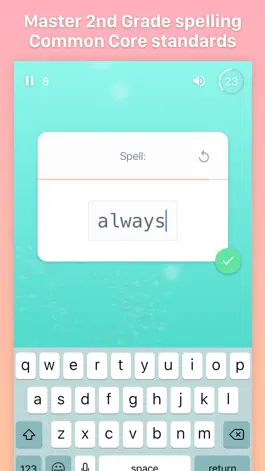 Game screenshot Spelling Ace 2nd Grade mod apk