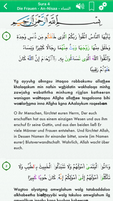 Koran Audio mp3 Pro : Deutsch screenshot 2