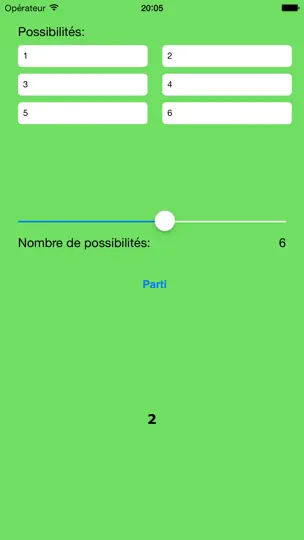 Capture d'écran de IChance sur iPhone 1