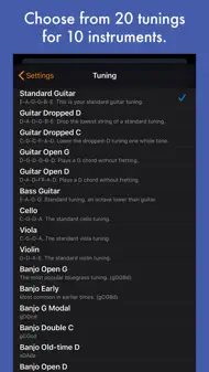 Tuna Pitch - chromatic tuner iphone bilder 2
