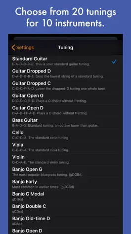 Game screenshot Tuna Pitch - chromatic tuner hack