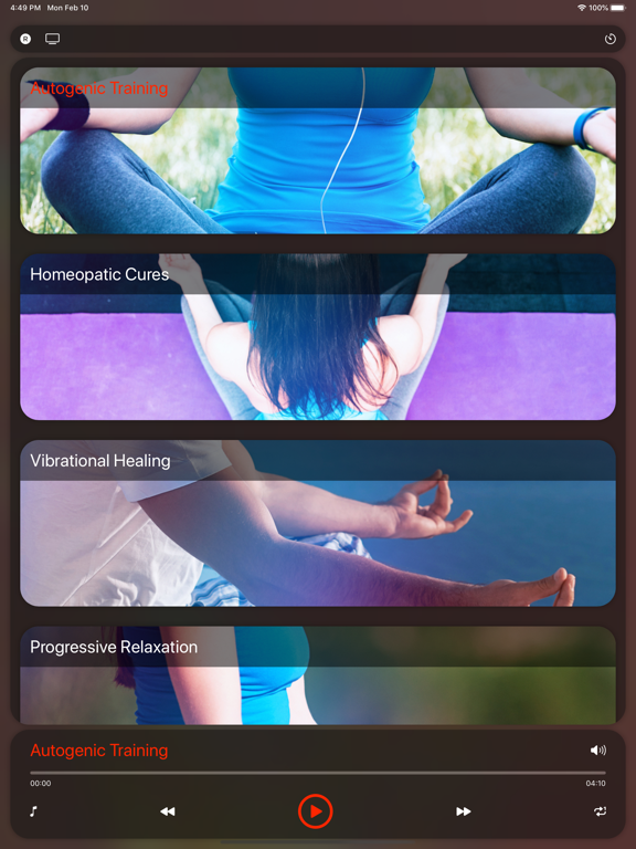 Screenshot #4 pour Entraînement Autogène