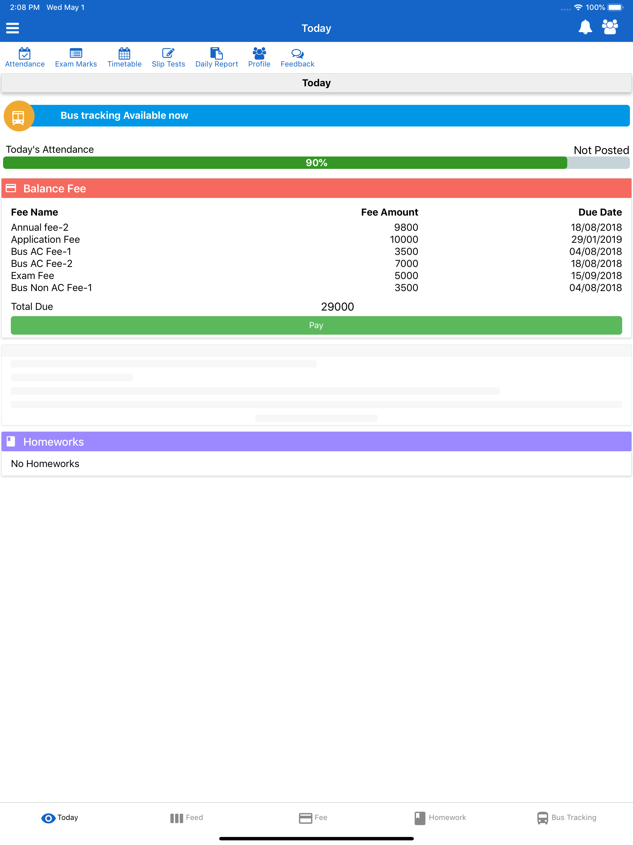 Parent Portal - SmartSchoolz