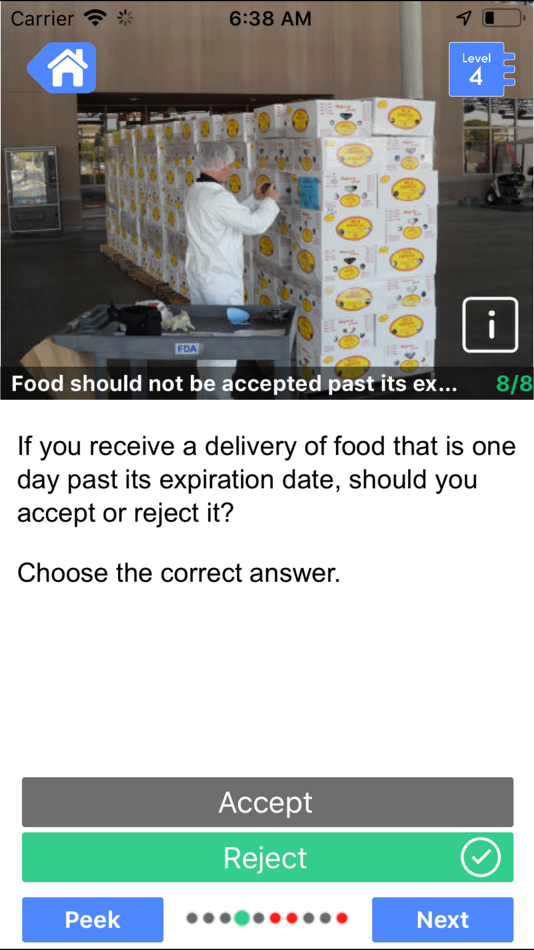 #4. Safe Food Handler (iOS) 由: Cogneti, LLC