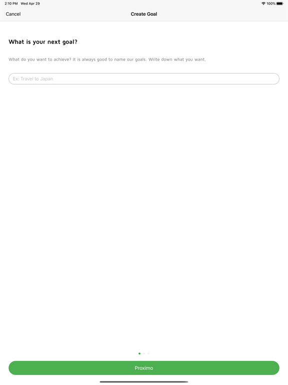 52 Week Challenge - Mobills iPad screenshot 4 - Finance app