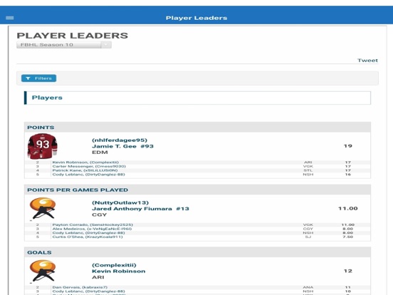Screenshot #4 pour FB Hockey League