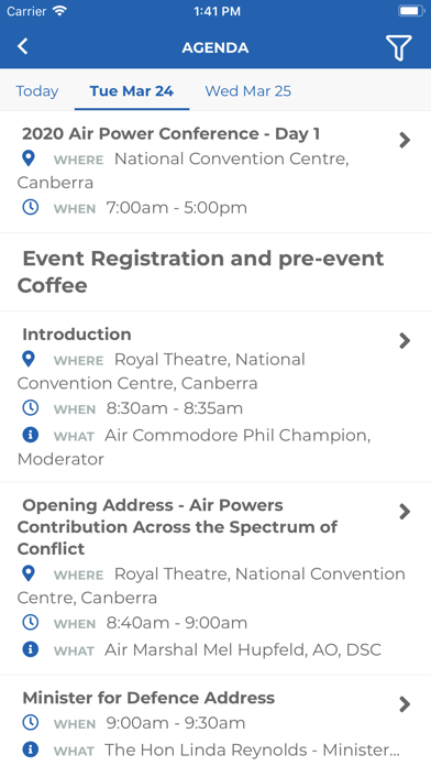 Air Force Events screenshot 3