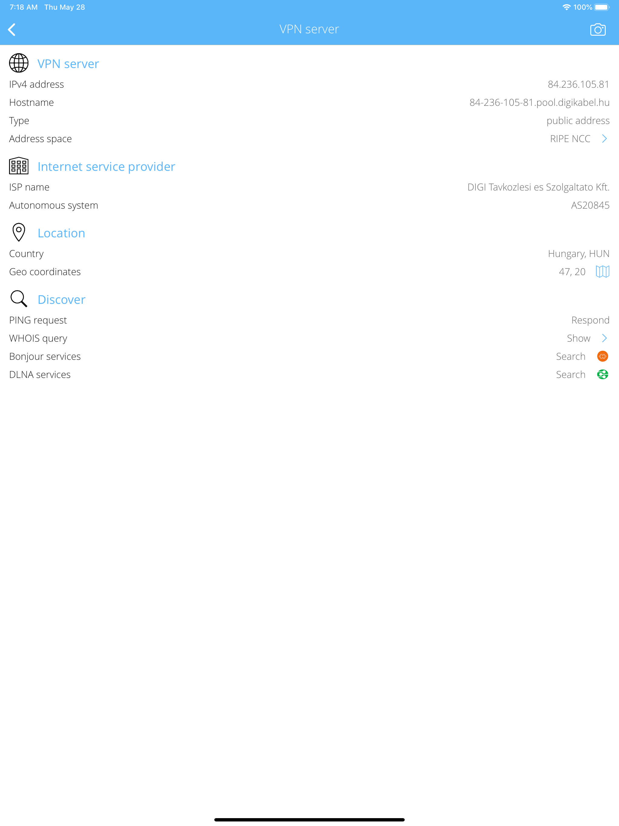 VPN Info screenshot 13