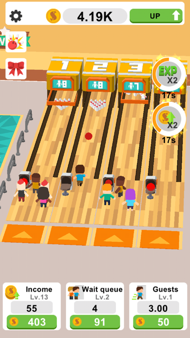 Screenshot #2 pour Idle Bowling